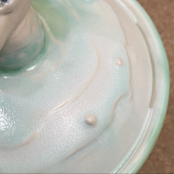 Rare One-Of-A-Kind Ceramic Easter Bunny Rabbit Ceramic Decor - Picture 13 of 14